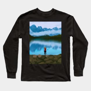 Wild And Free Wanderlust Long Sleeve T-Shirt